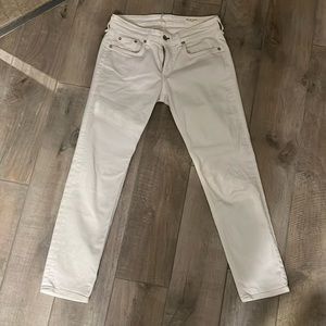 Worn once! Like new White Rag and Bone Dre Low rise slim boyfriend